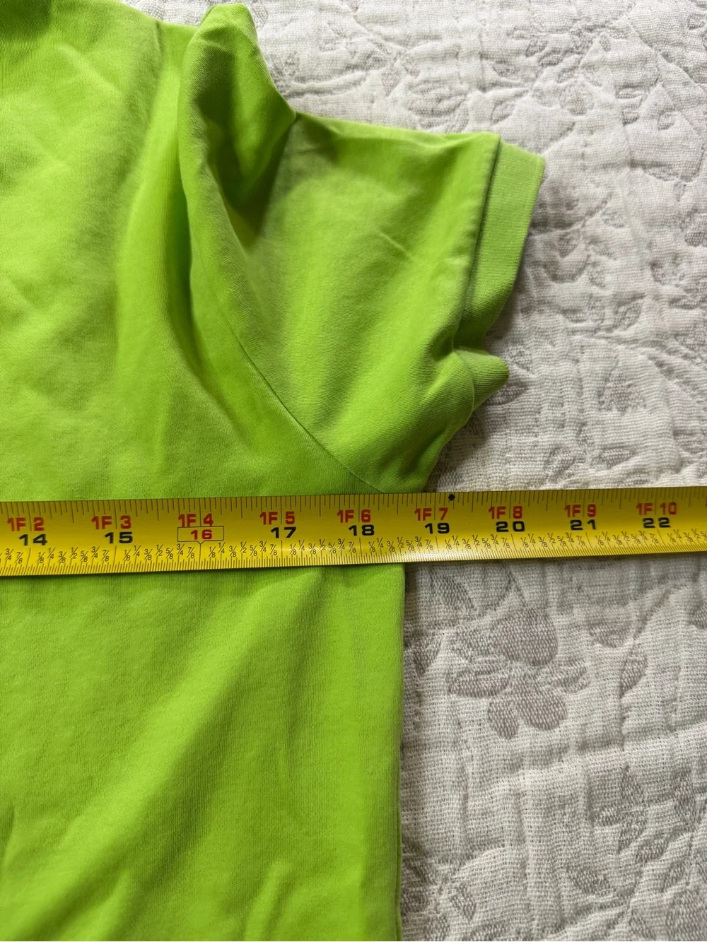Men's Lauren Ralph Lauren Polo Shirt Bright Green Lime Short Sleeve Size Small